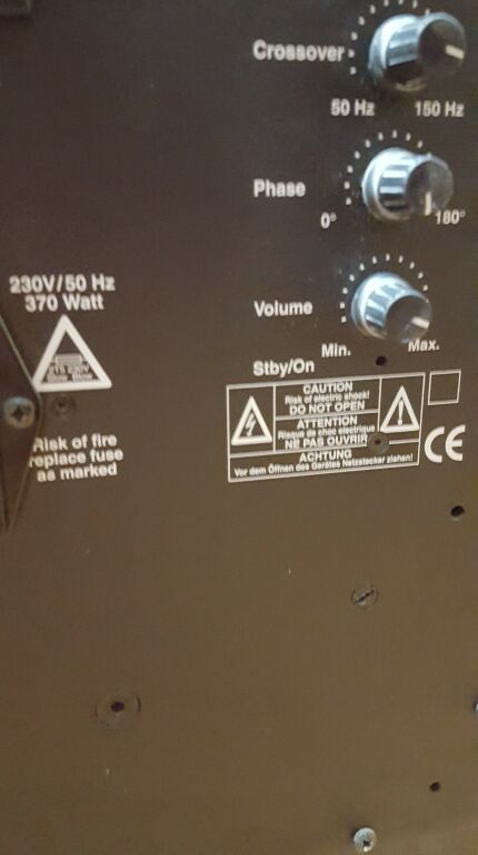 SUBWOOFER JBL SSI S2-1224 1100W
