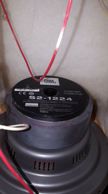 SUBWOOFER JBL SSI S2-1224 1100W