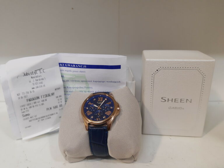 Casio sheen clearance 3806