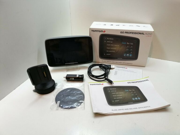 NAWIGACJA TOMTOM GO PROFESSIONAL 6250 WIFI KOMPLE