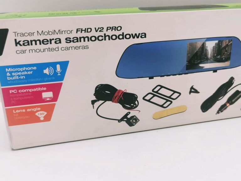 KAMERA SAMOCHODOWA TRACER MOBIMIRROR FHD V2 PRO