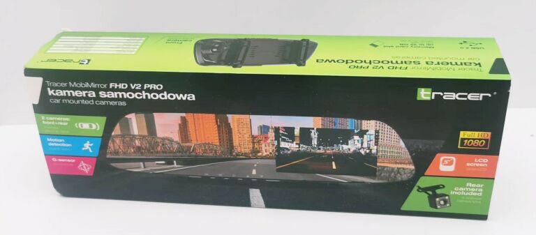 KAMERA SAMOCHODOWA TRACER MOBIMIRROR FHD V2 PRO