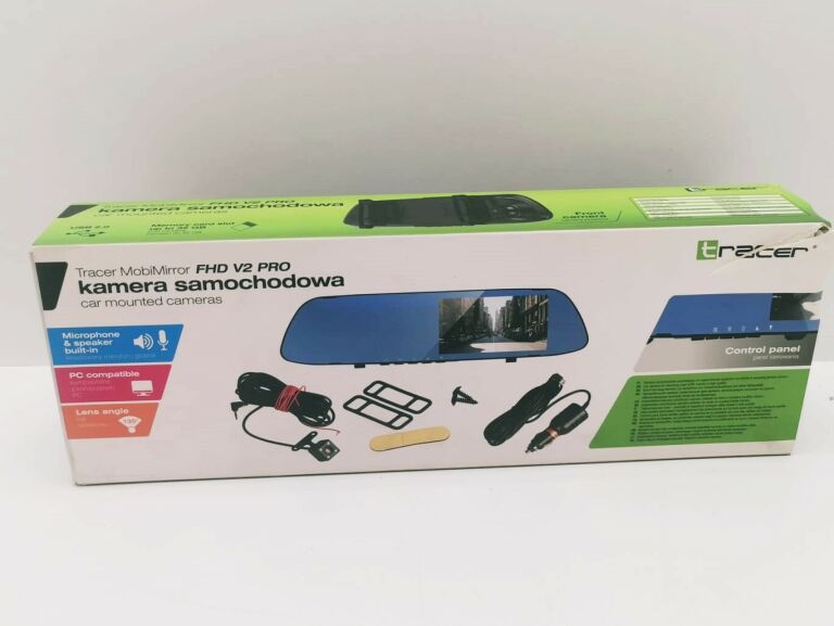 KAMERA SAMOCHODOWA TRACER MOBIMIRROR FHD V2 PRO