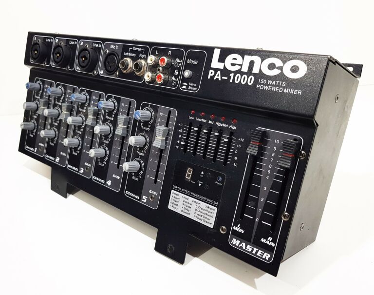 ZESTAW KARAOKE LENCO PA 1000 MIKROFON