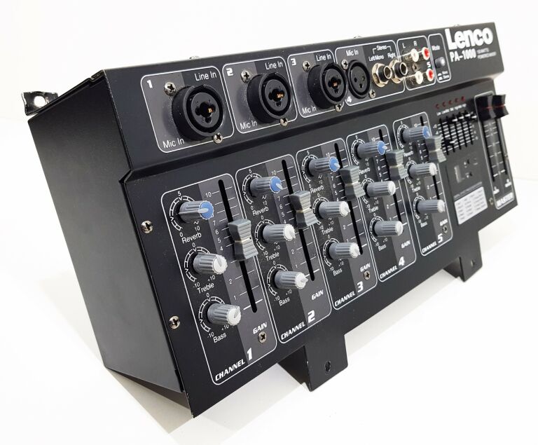 ZESTAW KARAOKE LENCO PA 1000 MIKROFON