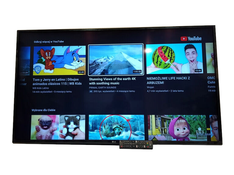 TELEWIZOR LG 49UM7100PLB SMART TV 49 CALI