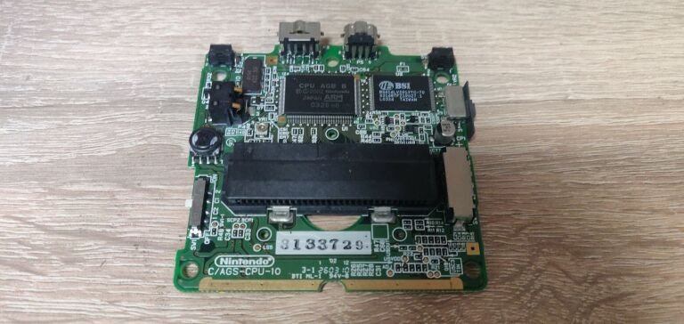 GAMEBOY ADVANCE SP FIOLETOWY +GRA+ETUI+MAIN BOARD