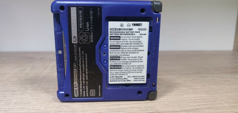 GAMEBOY ADVANCE SP FIOLETOWY +GRA+ETUI+MAIN BOARD