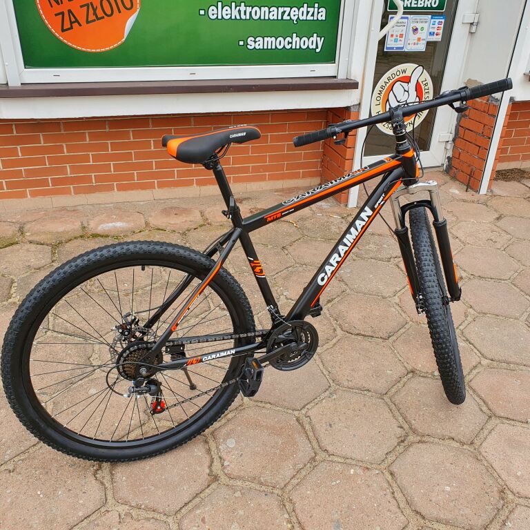 ROWER STALOWY 27,5" POMARAŃCZOWY