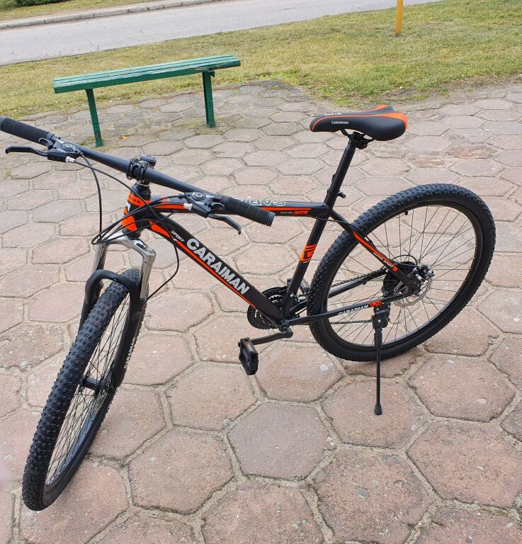 ROWER STALOWY 27,5" POMARAŃCZOWY