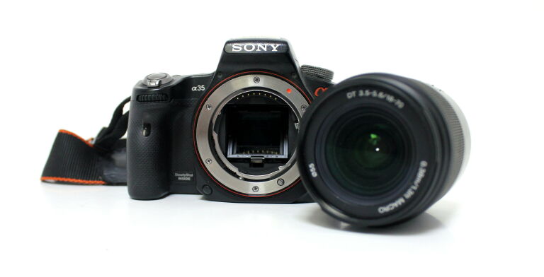 APARAT SONY ALPHA SLT-A35 +OBIEKTYW 18-70/3.5-5.