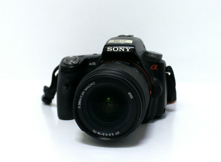 APARAT SONY ALPHA SLT-A35 +OBIEKTYW 18-70/3.5-5.