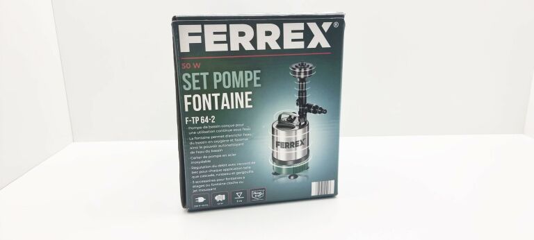 FERREX SET POMPE FONTAINE
