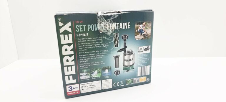 FERREX SET POMPE FONTAINE