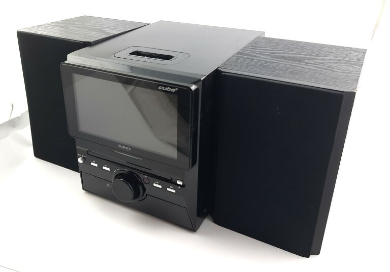 ODTWARZACZ I WIEŻA ELONEX CUBE 3 (LNX809I) +PILOT