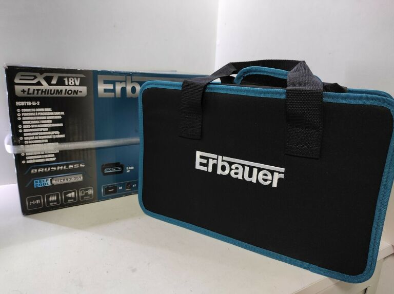 WKRĘTARKA ERBAUER ECDT18-LI-2 + 2 AKU 5.0 AH