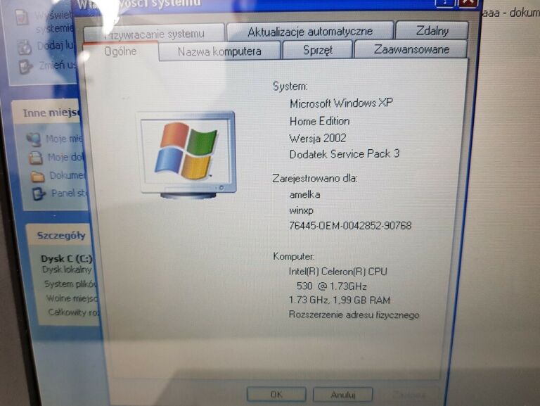 LAPTOP LENOVO 3000 N200 120GB 2GB WIN XP