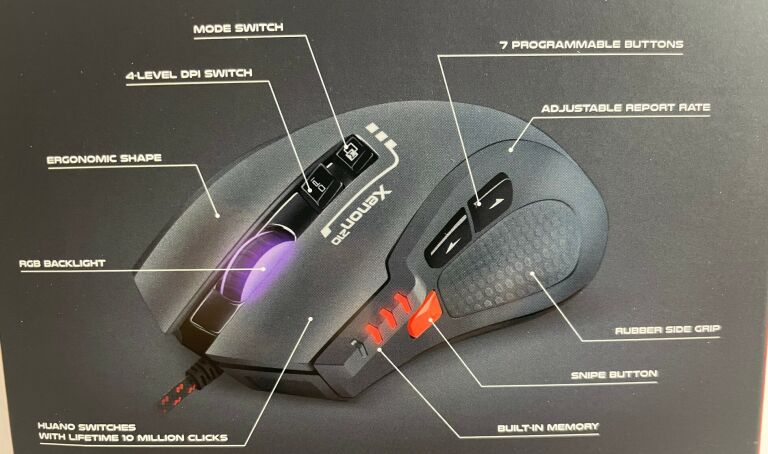 MYSZ DLA GRACZY GENESIS XENON 210 3200DPI OKAZJA