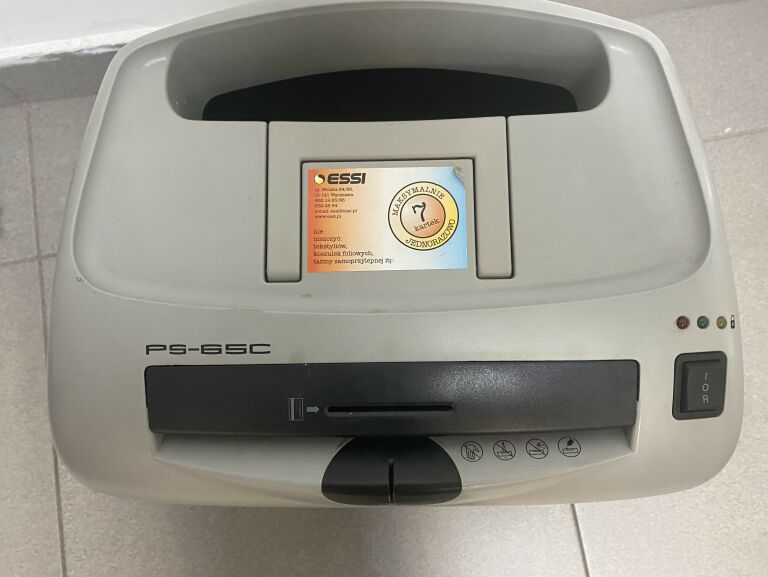 NISZCZARKA FELLOWES PS-65C