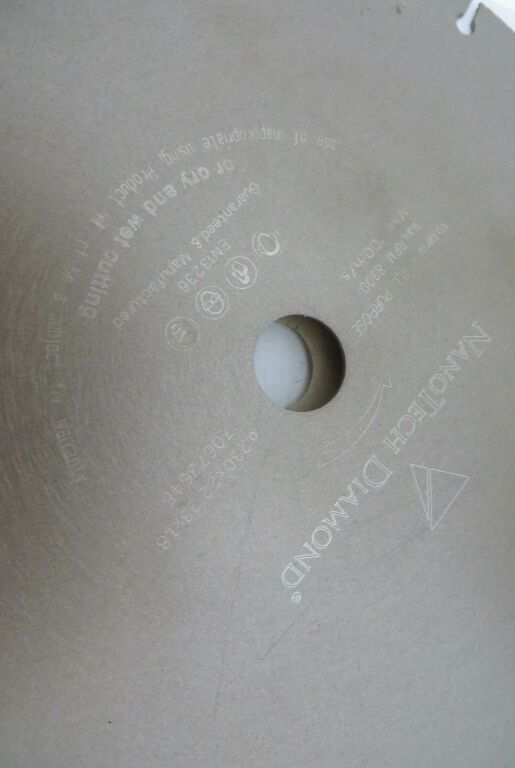 TARCZA DIAMENTOWA NANOTECH DIAMOND SLBKS PREMIUM