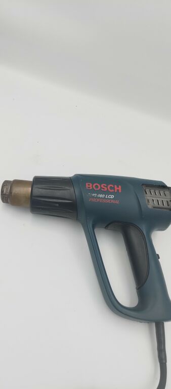 OPALARKA BOSCH GHG 660 LCD WALIZKA+KOŃCÓWKI