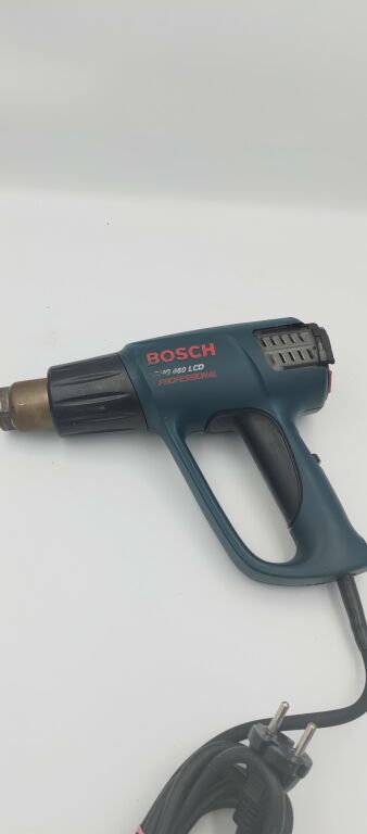 OPALARKA BOSCH GHG 660 LCD WALIZKA+KOŃCÓWKI