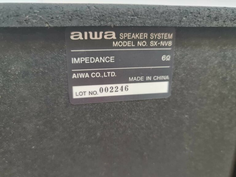 2X GŁOŚNIKI AIWA SX-NV8