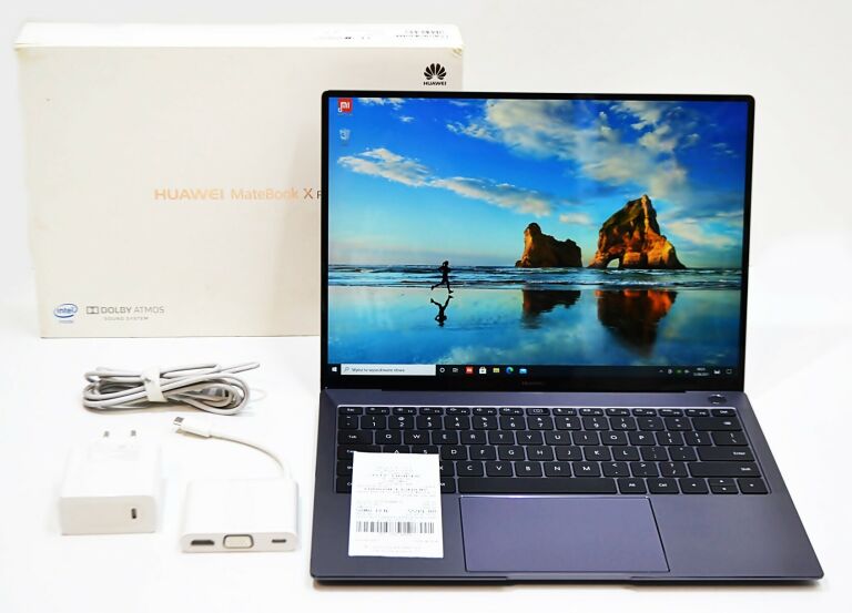 LAPTOP HUAWEI MATEBOOK X PRO + KOMPLET