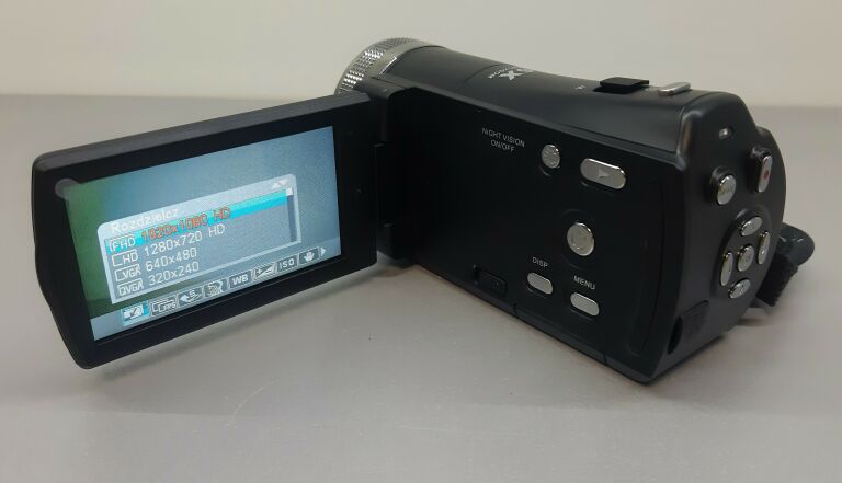 KAMERA ORDRO HDV-V12 FULL HD PILOT STATYW