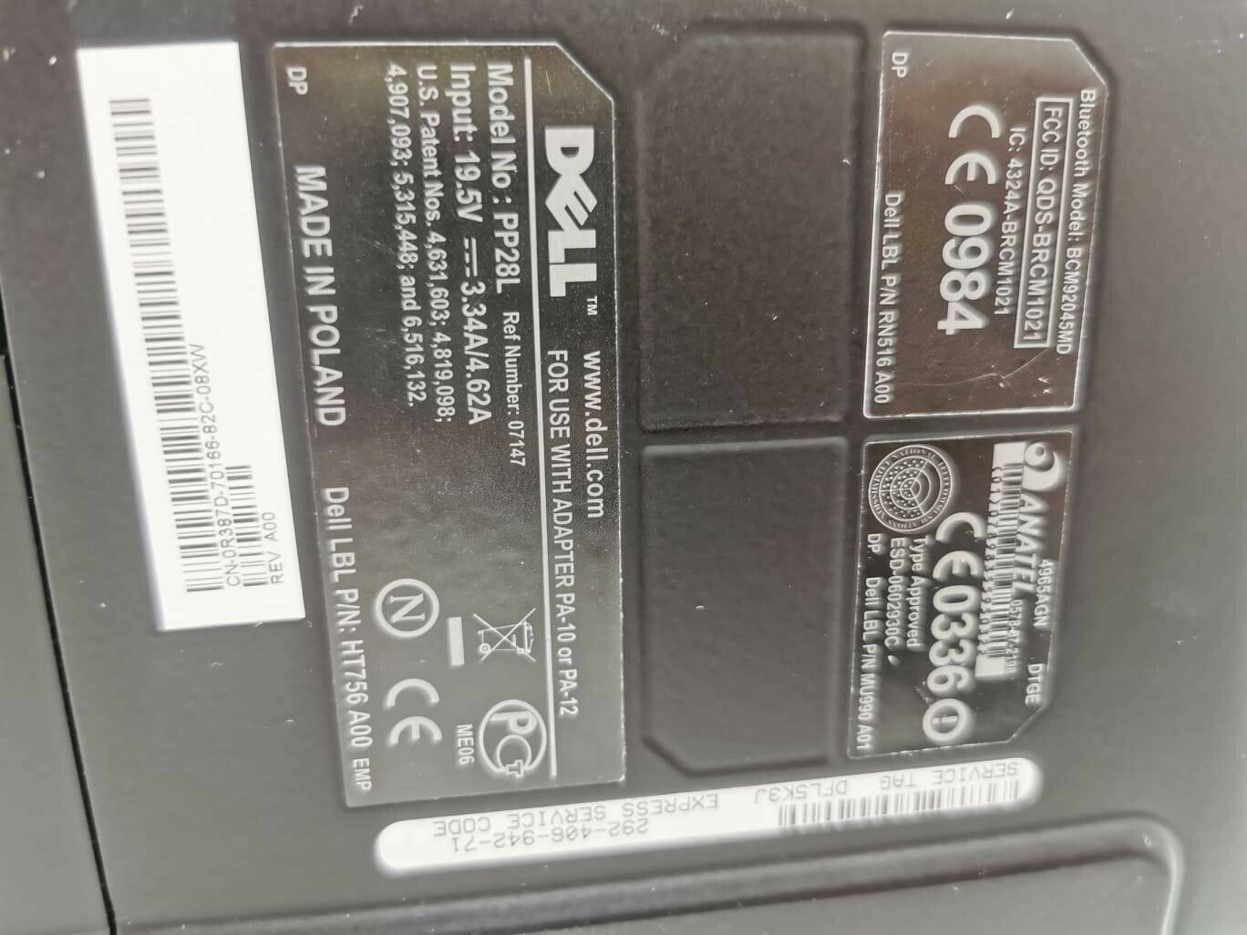 laptop-dell-xps-model-pp28l-uszkodzony-stan-uszkodzony