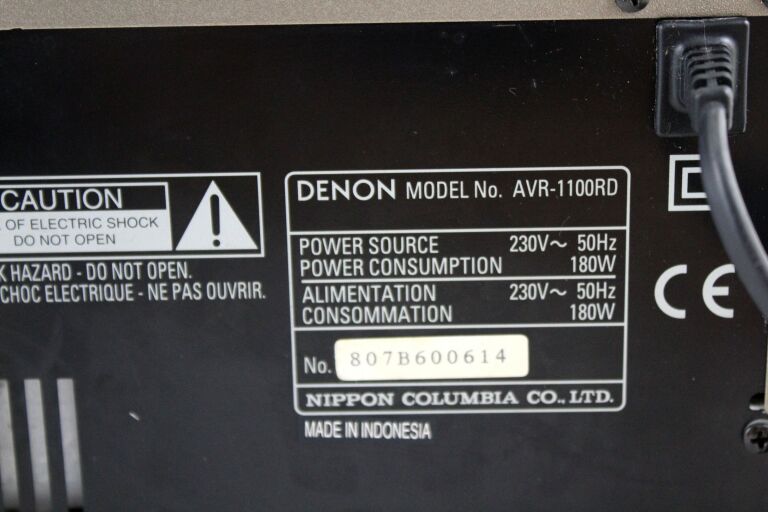 AMPLITUNER DENON AVR-1100RD
