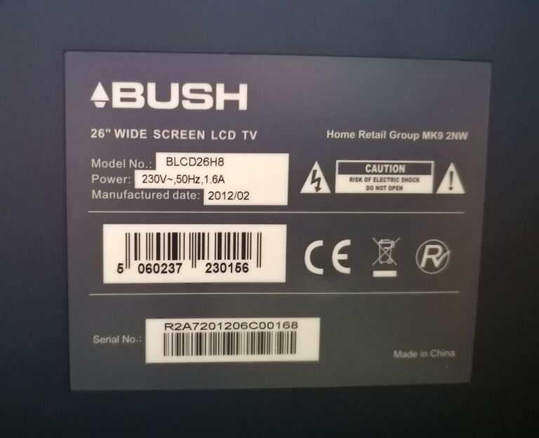 TELEWIZOR BUSH 26 CALI PILOT STOPKA OPIS!!