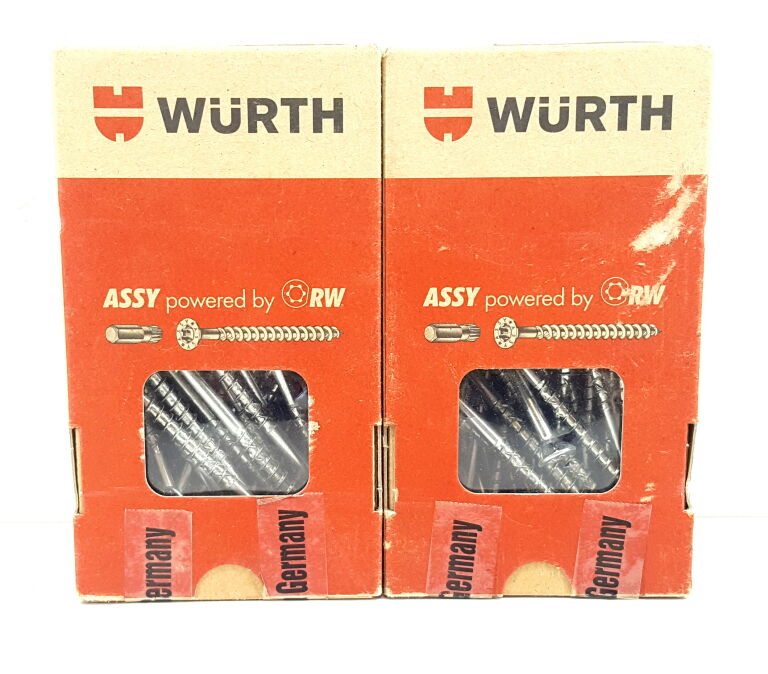 WKRĘTY DO DREWNA WURTH ASSY 4 CSMP 6X100
