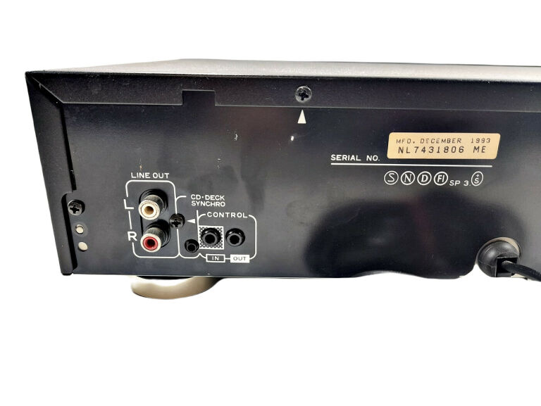 ODTWARZACZ CD PIONEER PD-M502 CZARNY ZMIENIARKA