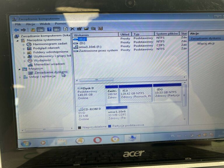 LAPTOP NETBOOK ACER ASPIRE ONE 160GB 1 GB RAM