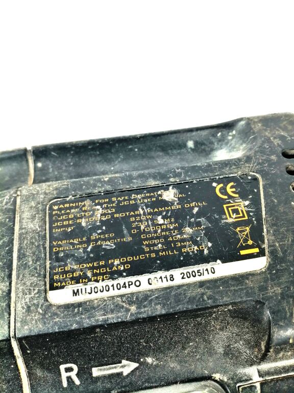 WIERTARKA JCB POWER MASTER USZK. UCHWYT SDS