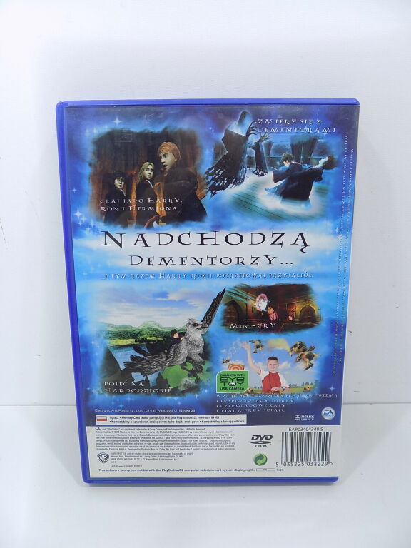 HARRY POTTER I WIĘŹIEN AZKABANU GRA NA PS2