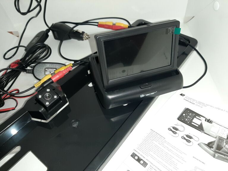 KAMERA COFANIA Z MONITOREM TRACER RVIEW S1 OKAZJA