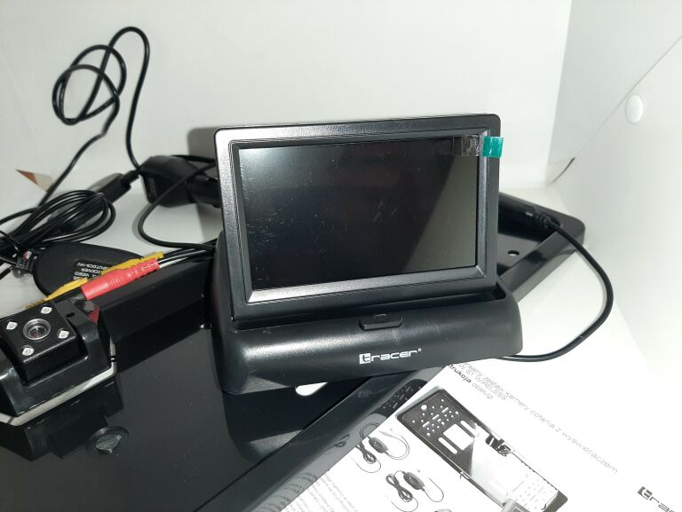 KAMERA COFANIA Z MONITOREM TRACER RVIEW S1 OKAZJA