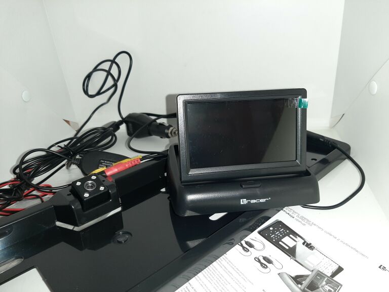 KAMERA COFANIA Z MONITOREM TRACER RVIEW S1 OKAZJA