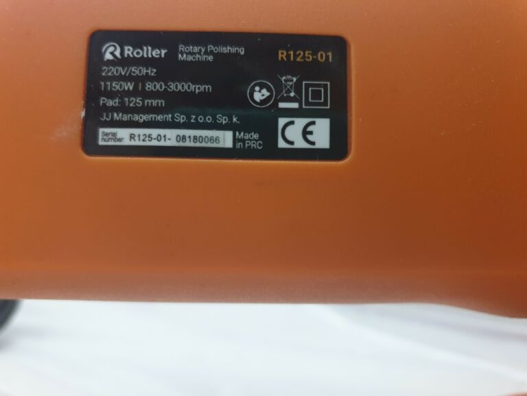 MASZYNA POLERSKA ROTACYJNA ADBL ROLLER R125-01