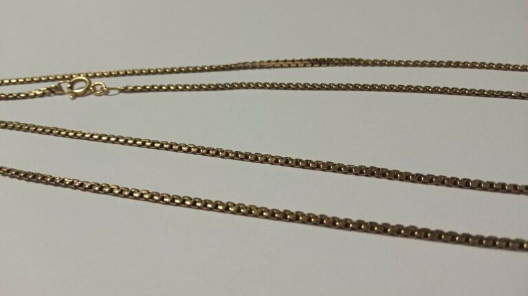 zloty-meski-lancuszek-585-64cm-stan-uzywany