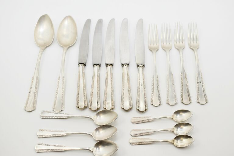 srebrne-sztucce-gerlach-17szt-pr800-stan-do-renowacji