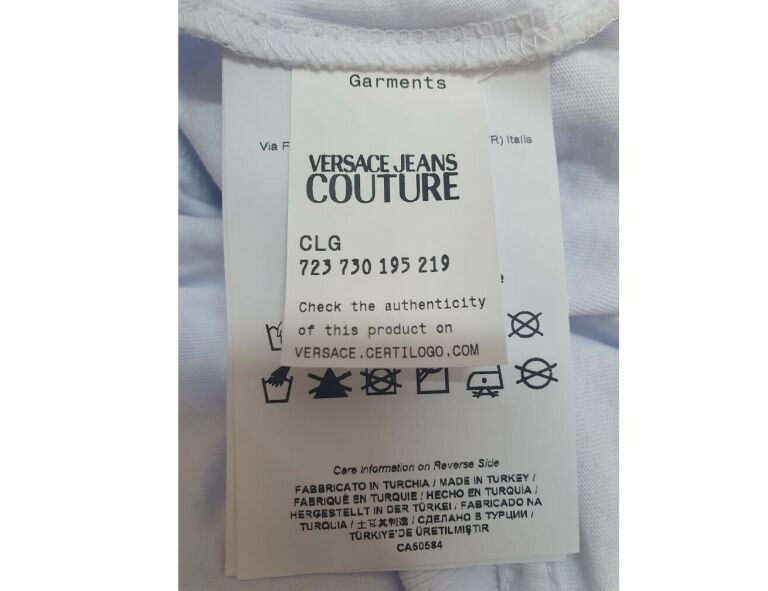 KOSZULKA VERSACE JEANS COUTURE ROZ M ORYGINAŁ
