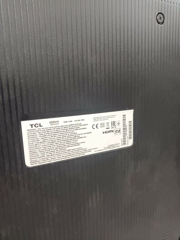 TELEWIZOR TCL 55P615 KARTON PILOT