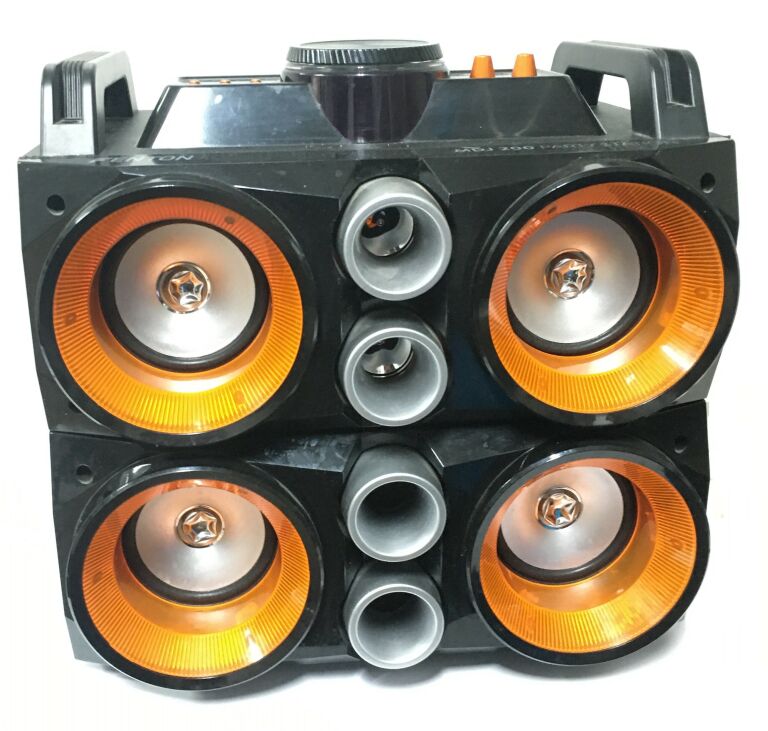 GŁOŚNIK BT DUŻY FENTON KARAOKE USB MCIROSD