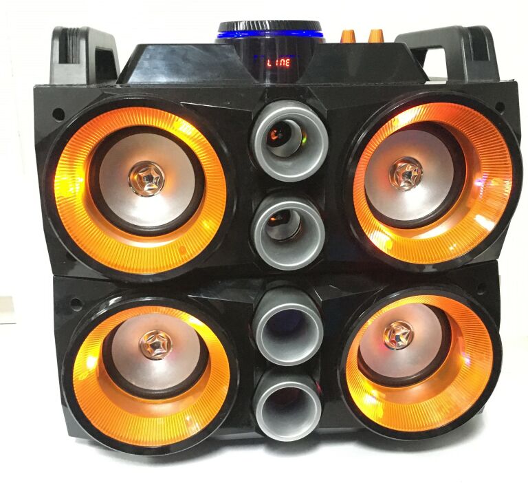 GŁOŚNIK BT DUŻY FENTON KARAOKE USB MCIROSD