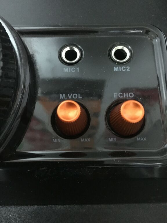 GŁOŚNIK BT DUŻY FENTON KARAOKE USB MCIROSD