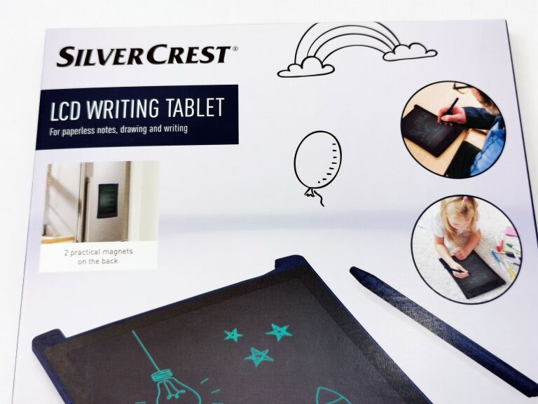 SILVERCREST LCD WRITING TABLET NIEBIESKI