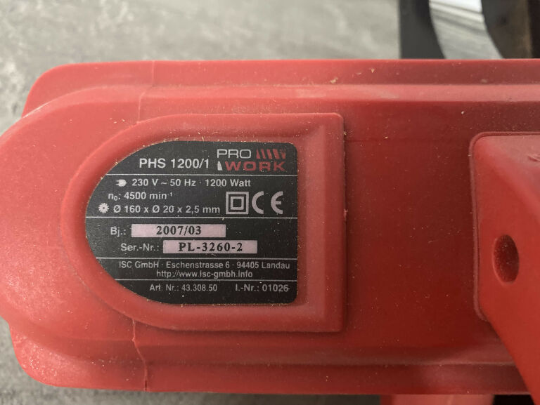 PIŁA TARCZOWA PRO WORK PHS 1200
